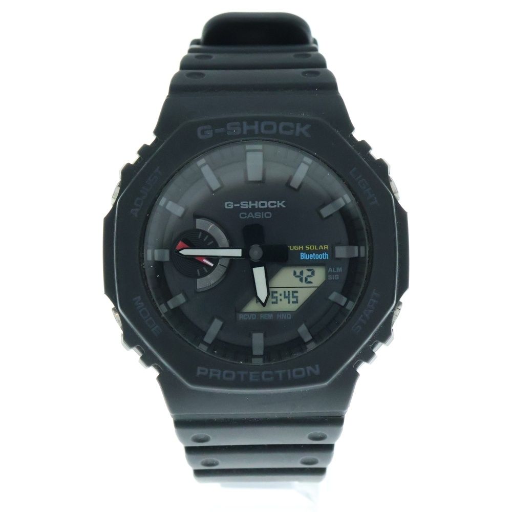 CASIO G-SHOCK カシオ ジーショック ANALOG-DIGITAL アナログデジタル タフソーラー 腕時計 ブラック GA-B2100-1AJF