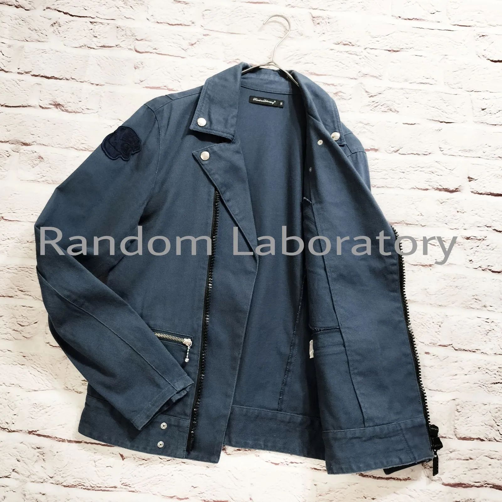 日本製】Random Laboratory コットン ライダースジャケット - メルカリ