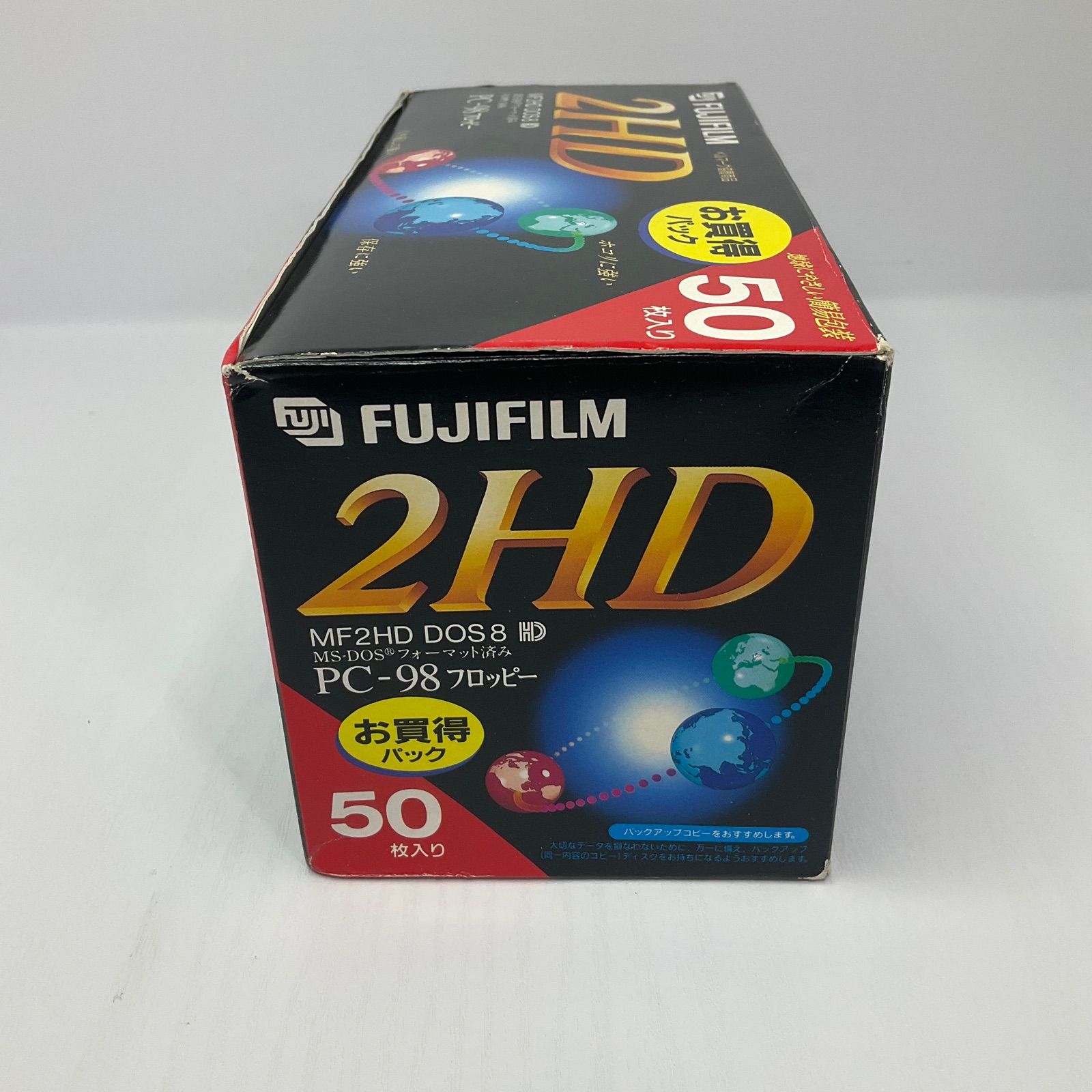 50枚入)FUJIFILM 3.5インチ 2HD フロッピーディスク - メルカリ