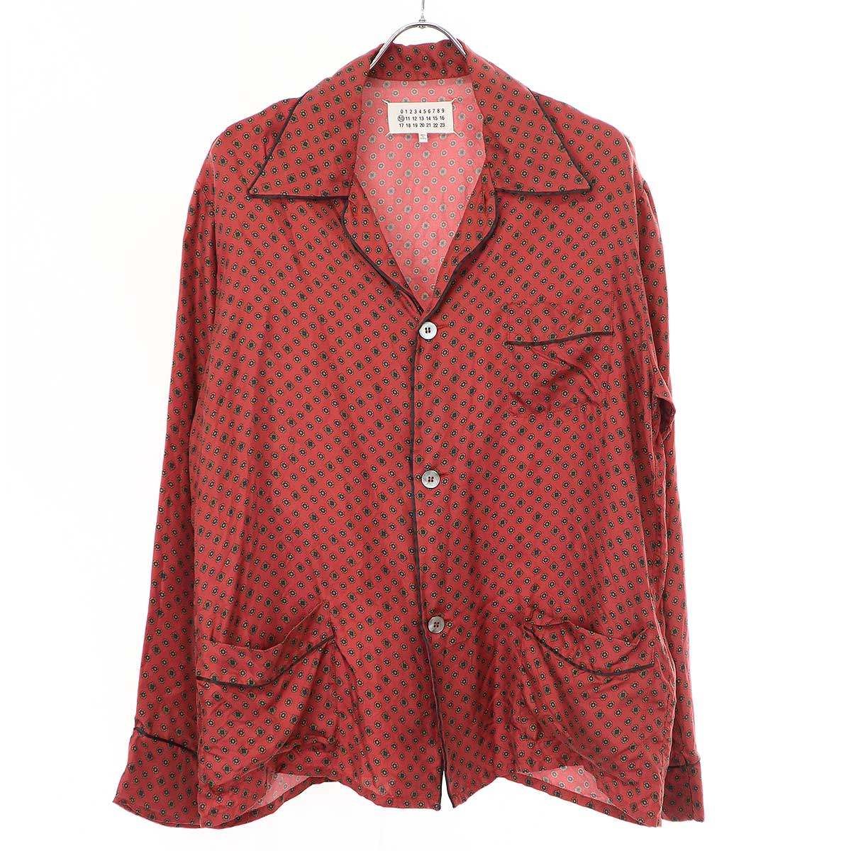 Maison Margiela10 メゾン マルジェラ 20AW 総柄 シルクパジャマ