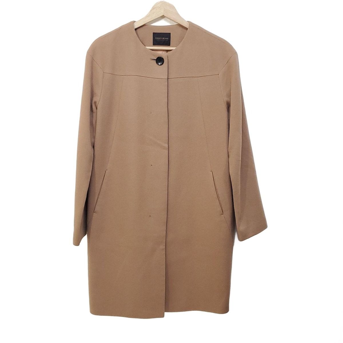 美品 TOMORROWLAND チェスターコート キャメルブラウン Lサイズ相当 チェスターコート（キャメル）・L | ボークス公式 ドルフィー