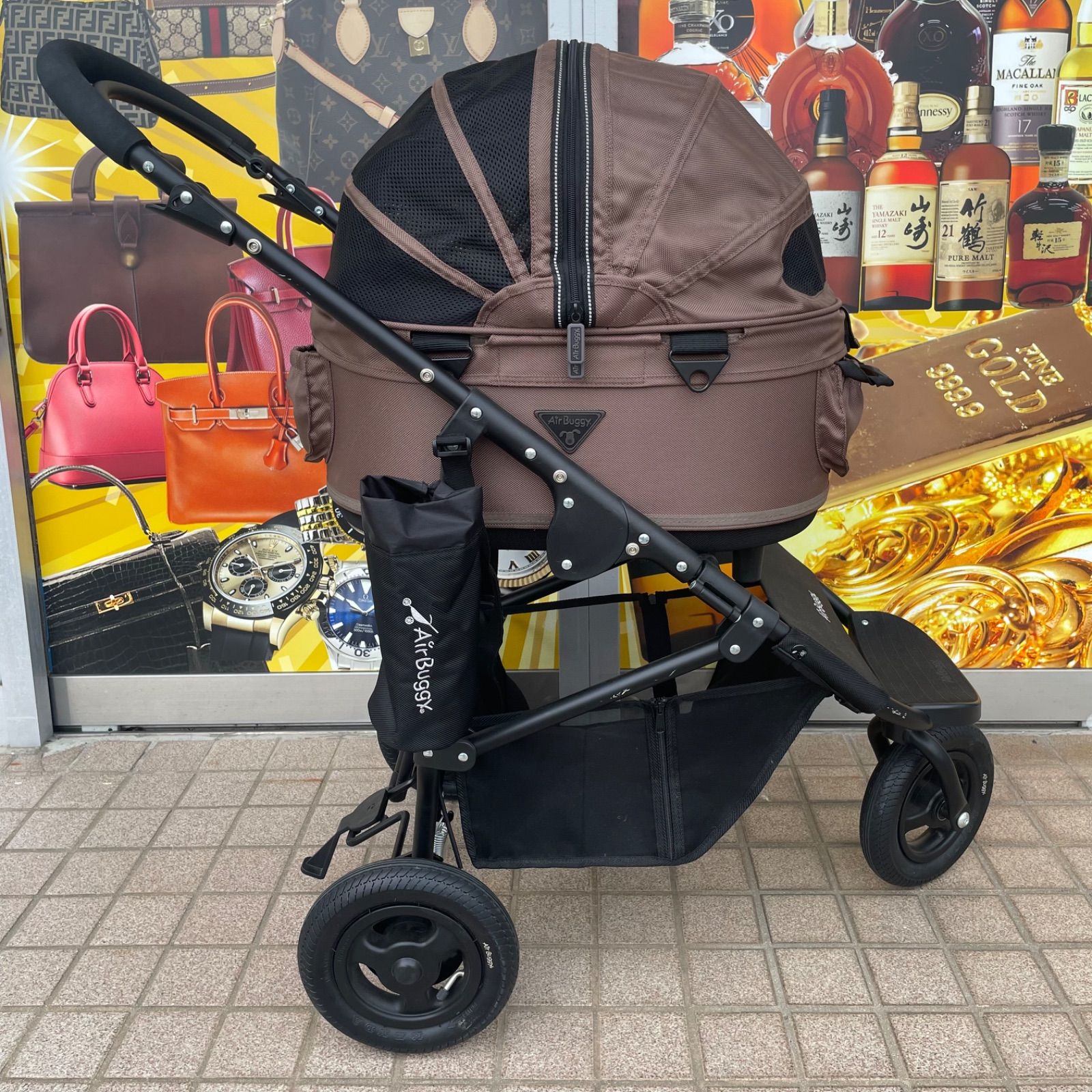中古品】 エアバギー AIRBUGGY for DOGS ドーム2 ブレーキモデル