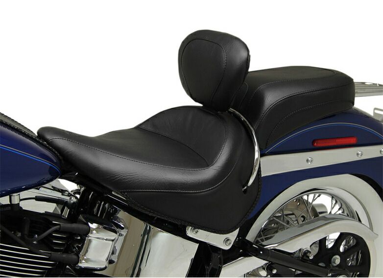 Mustang WIDE SOLO シート＆バックレスト VINTAGE ソロシート VINTAGE 2005〜17年FLSTN