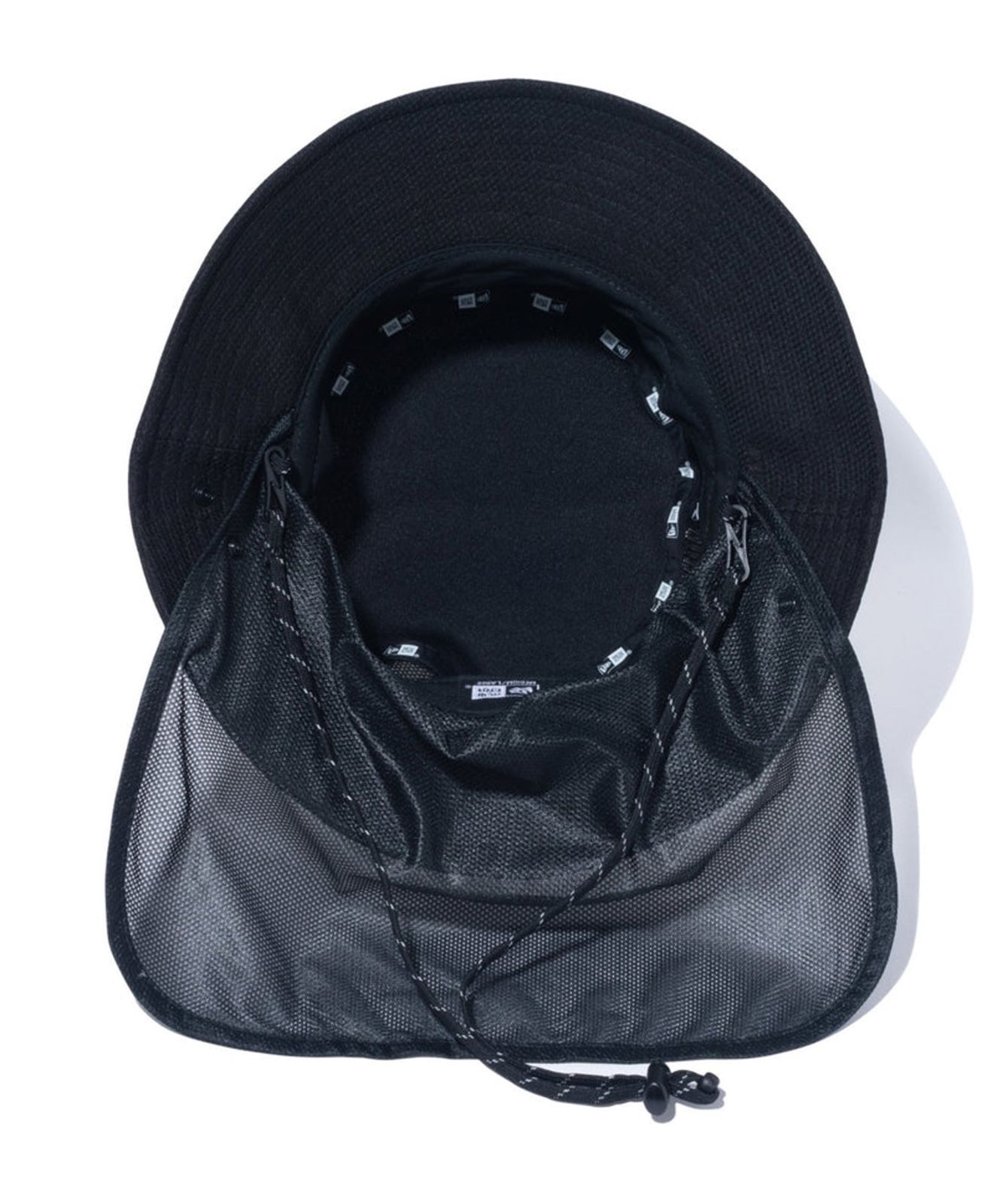 New Era ブラックハット NEW ERA ニューエラ BUCKET-01SIDE MESH BLK MS 14329602 ハット