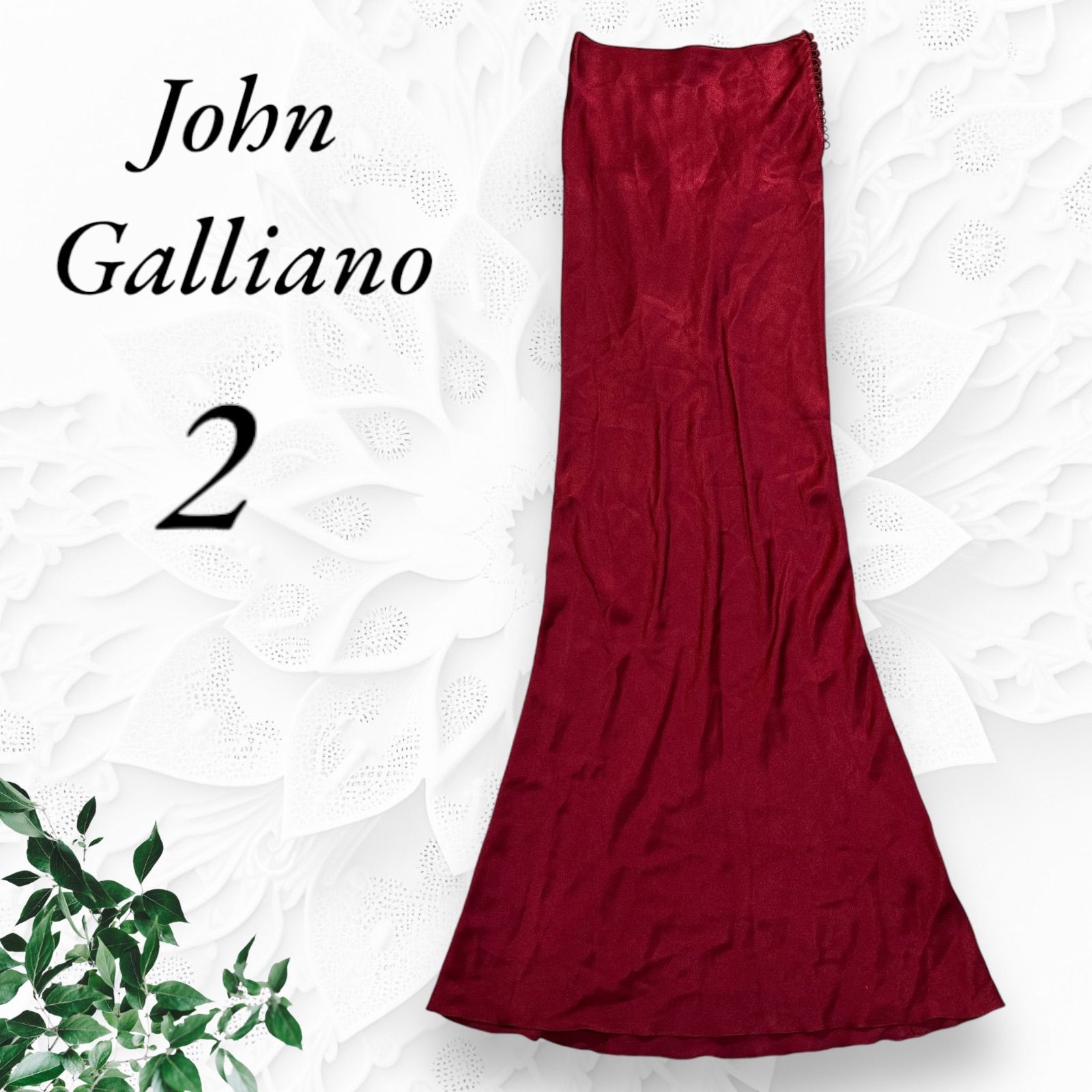 g252 John Galliano ジョンガリアーノ ドレス ビスチェ ワンピース 