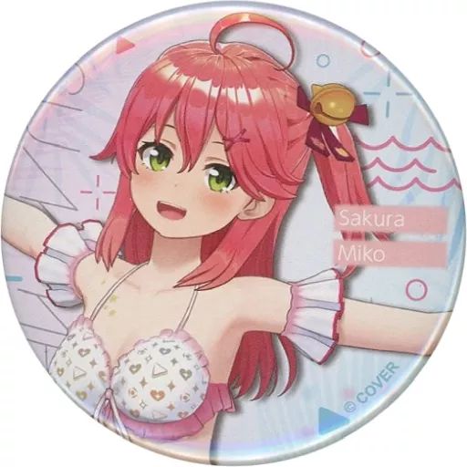 さくらみこ シャイニーウェーブ 2022 缶バッジ 48個 中古】バッジ・ピンズ さくらみこ 「バーチャルYouTuber