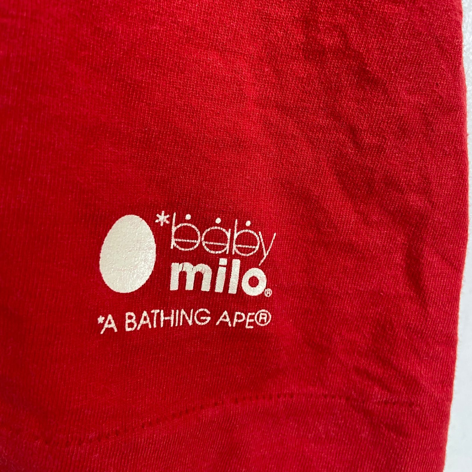 旧タグ A BATHING APE BABY MILO アベイシングエイプ ベイビー マイロ 