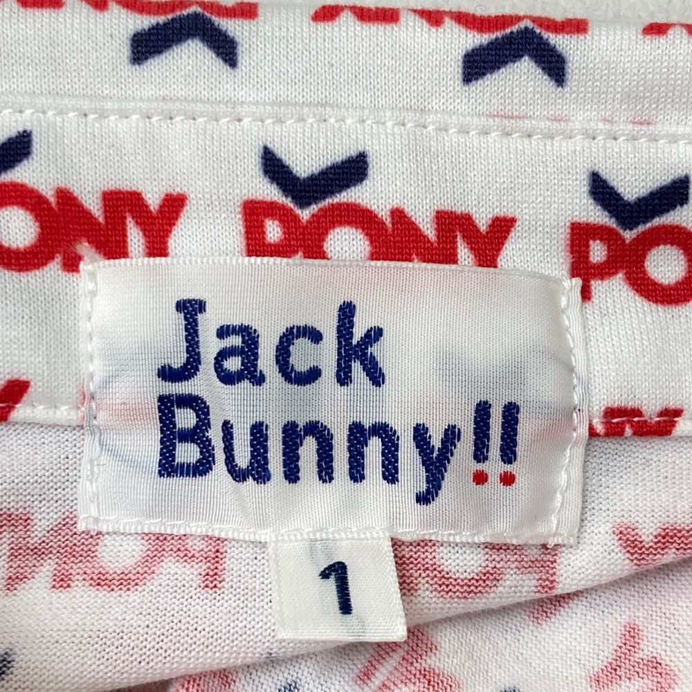サイズ：1 JACK BUNNY ジャックバニー ×PONY 半袖ポロ ワンピース