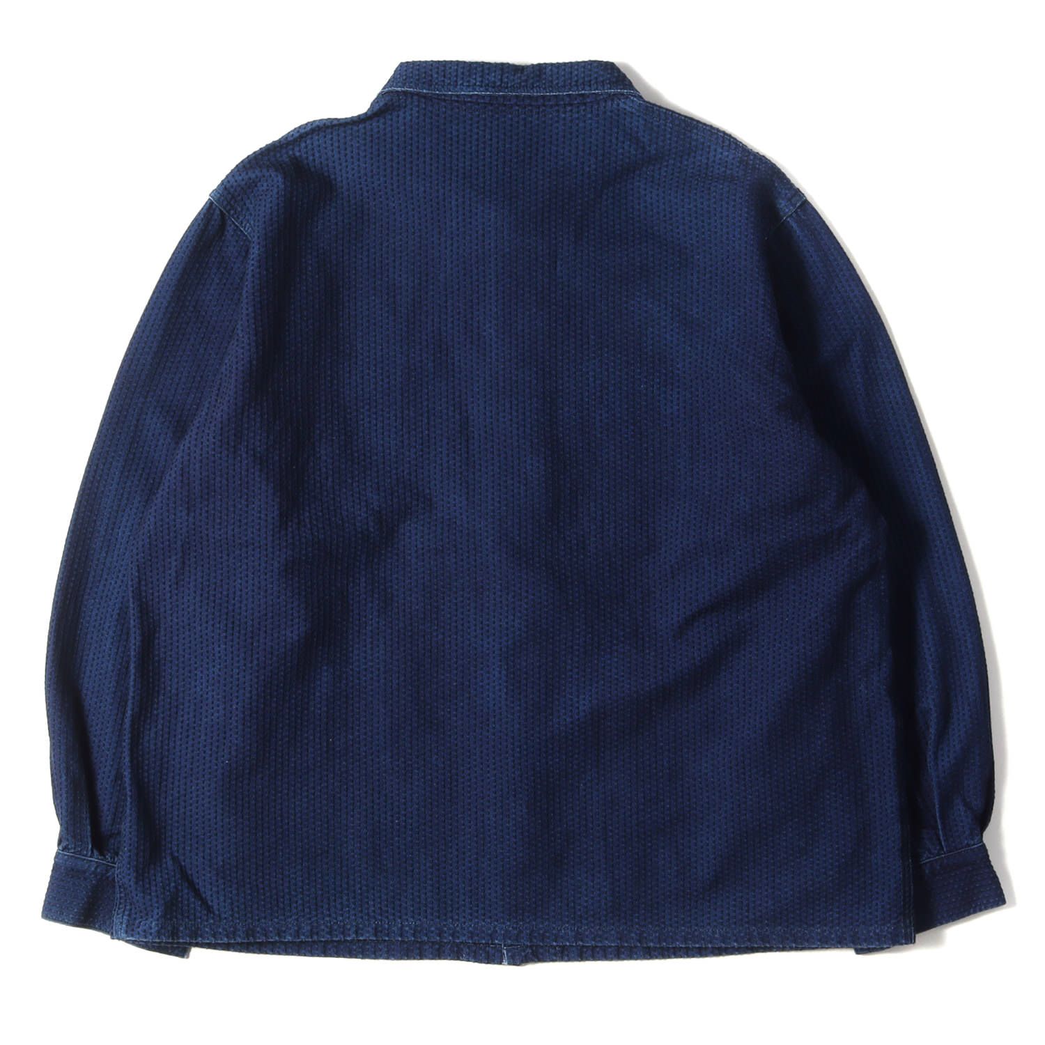ジャケット・アウター SOPHNET. WASHED WORK JACKET SOPHNET ソフネット ジャケット 藍染め 刺し子 ワークジャケット