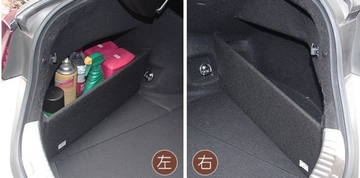 RZ450HEトランク収納 オーガナイザーボード片付け