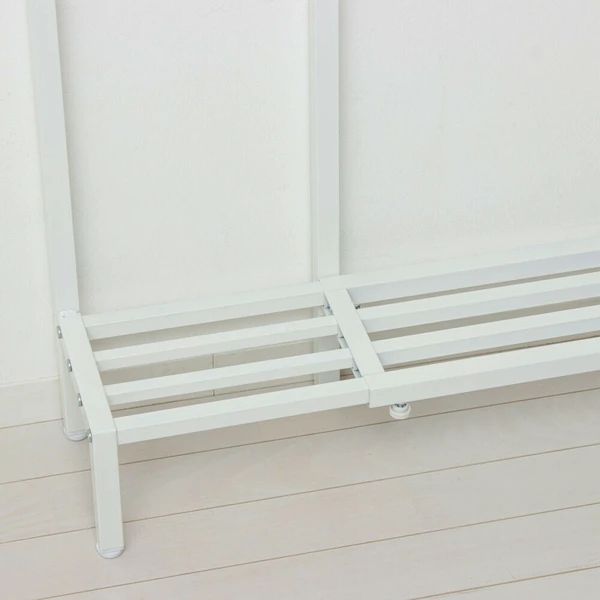 コンパクト伸縮カバンラック