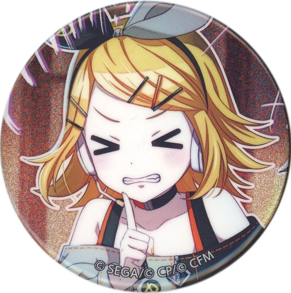 中古】バッジ・ビンズ 鏡音リン 「プロジェクトセカイ カラフル