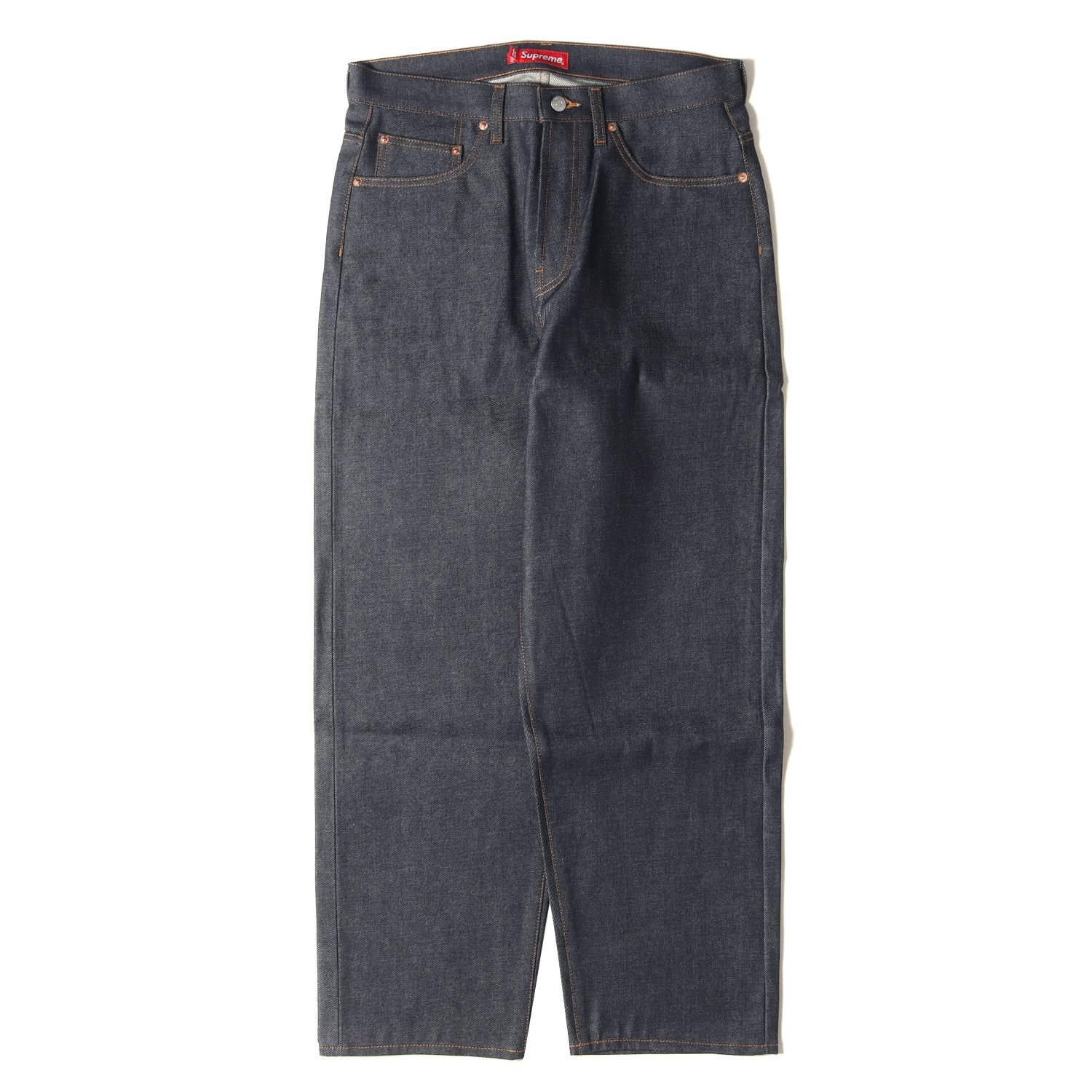 30 日本製 Supreme Baggy Jean Rigid Indigo（Supreme