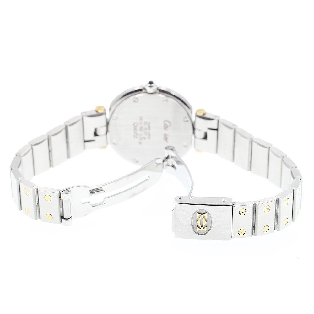 カルティエ CARTIER 84038288 サントスラウンドSM クォーツ レディース  