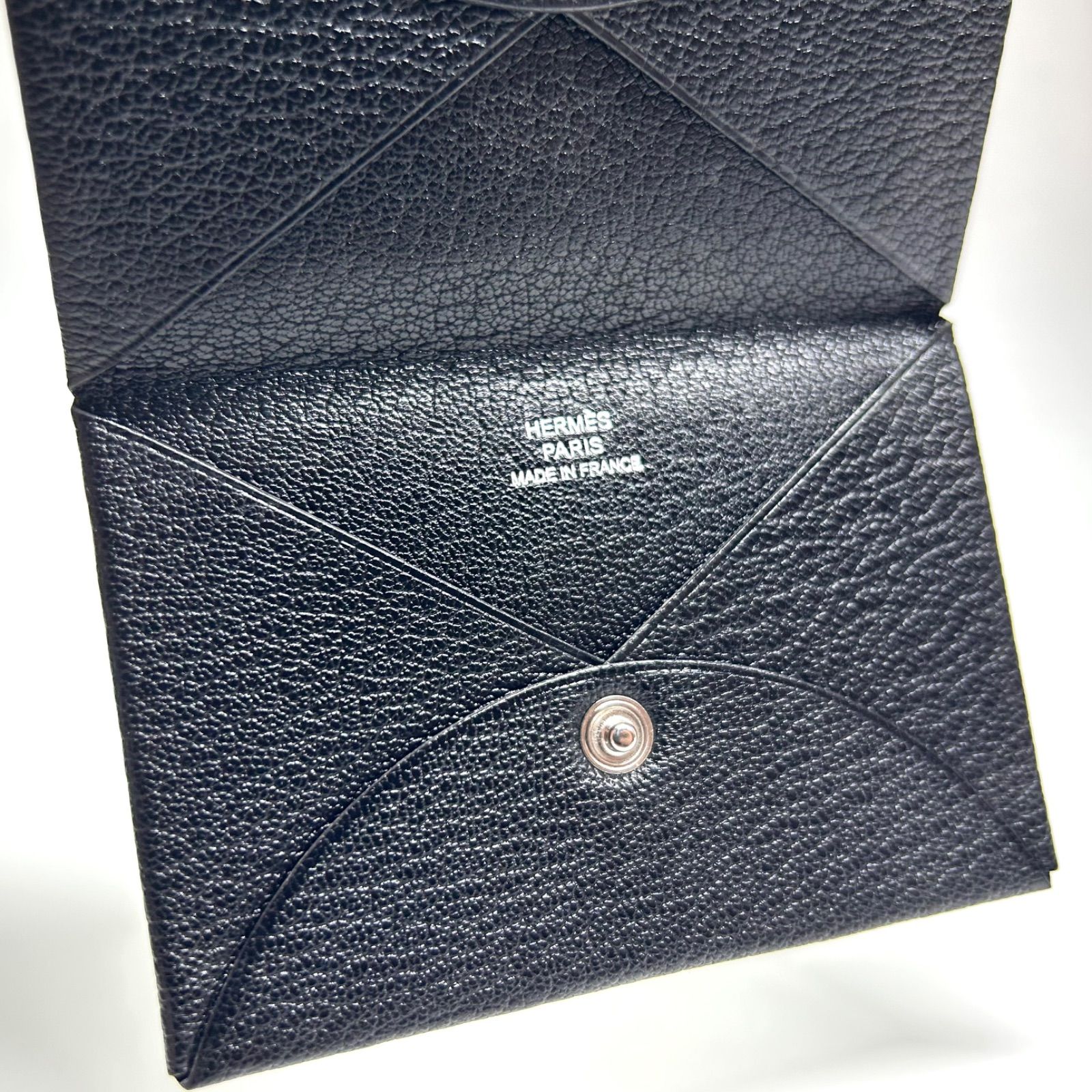HERMES エルメス カルヴィ 名刺入れ カードケース U刻印(2022年製