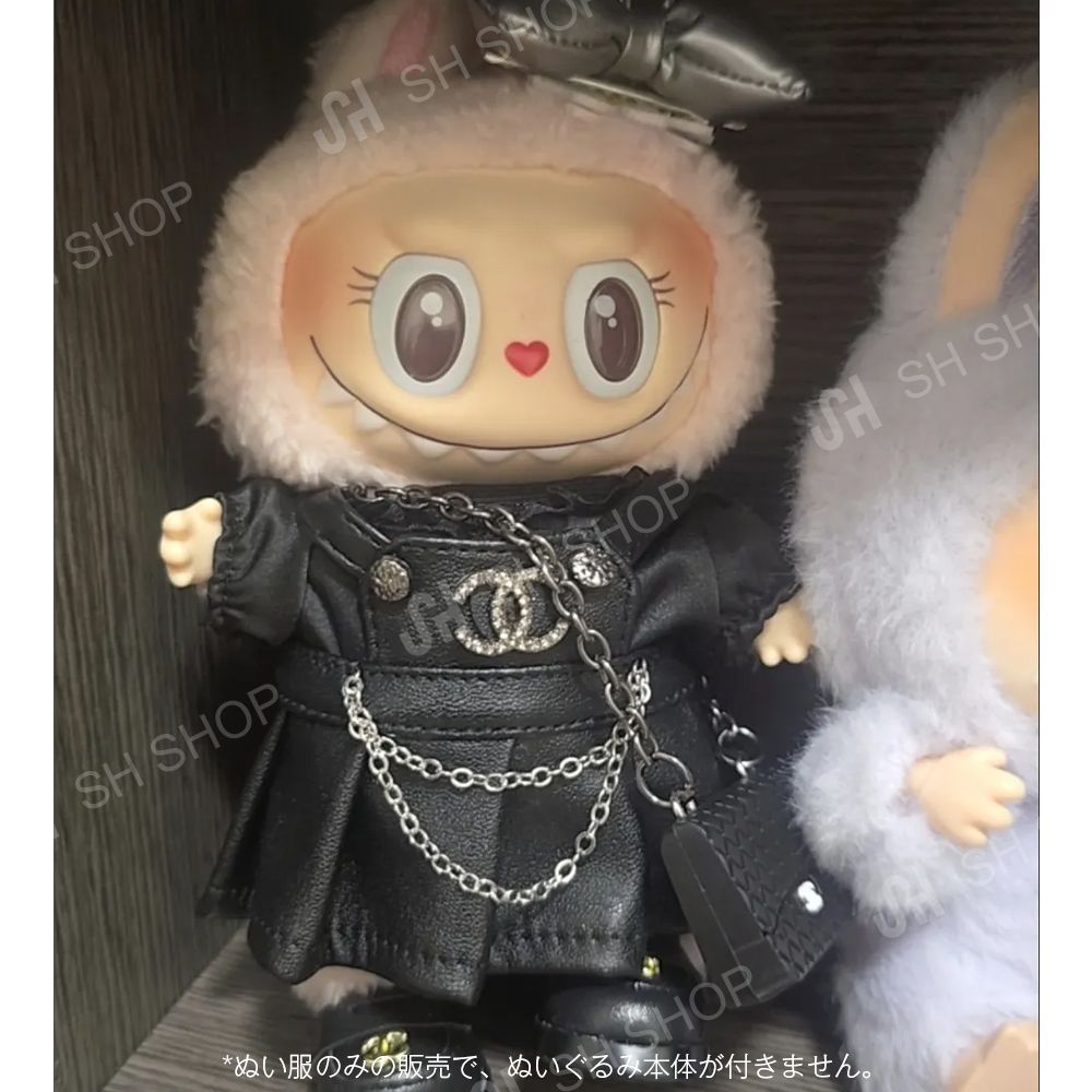 5点セット LABUBU 15/17cm ぬい服　着ぐるみ　可愛いセット ラブブ 新品labubuラブブぬいぐるみ服15- 17cm着せ替え着ぐるみ セット