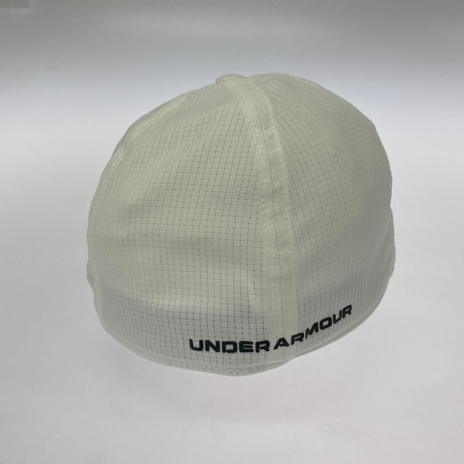 UNDER ARMOUR アンダーアーマー ロゴプリントキャップ sizeLG/ホワイト メンズ