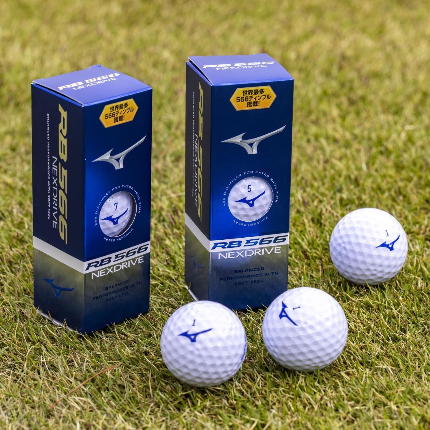 大人気】MIZUNO(ミズノ) ゴルフボール RB 566 ネクスドライブ