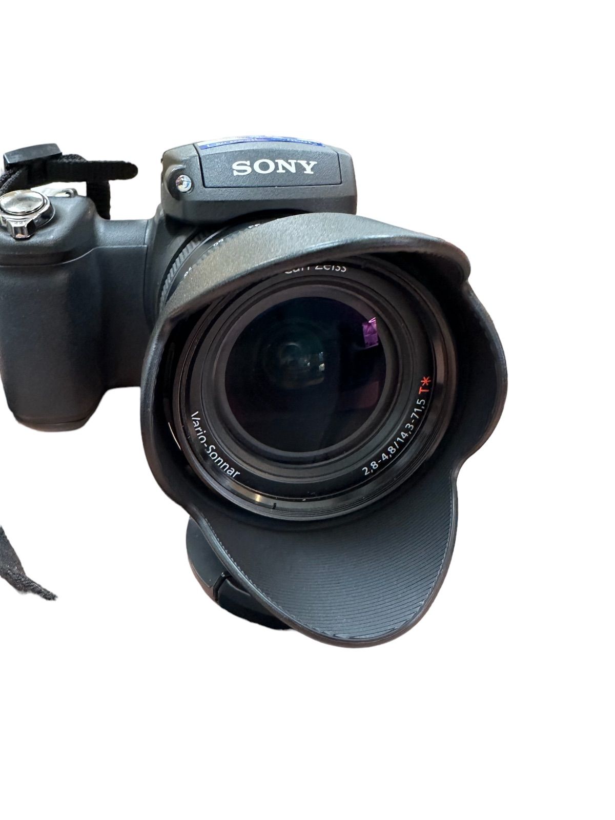 未使用級】名機 SONY Cyber−Shot DSC-R1 1030万画素 専用バッグ 電池2 