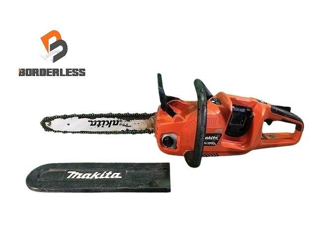 品 makita マキタ 18V×2＝36V 350mm 充電式チェンソー MUC353D 赤 本体のみ コードレス バッテリー式 チェーンソー