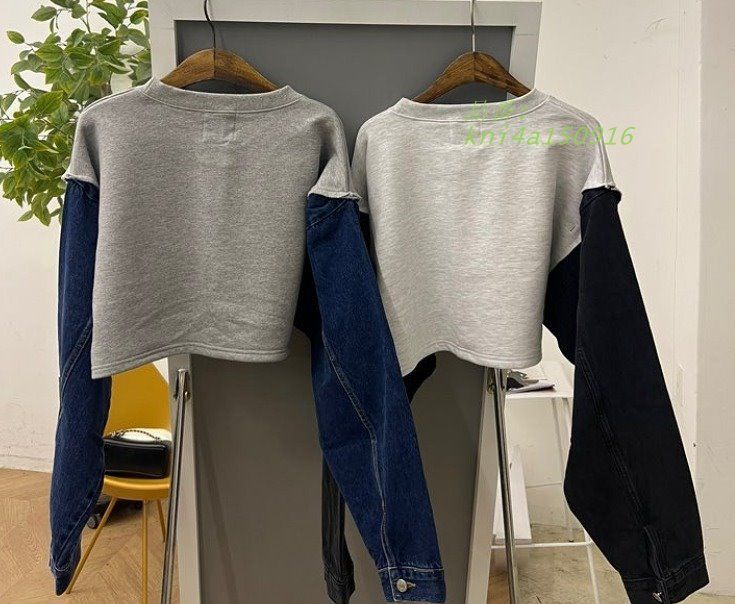 トレーナー韓国ファッ kni4a150916