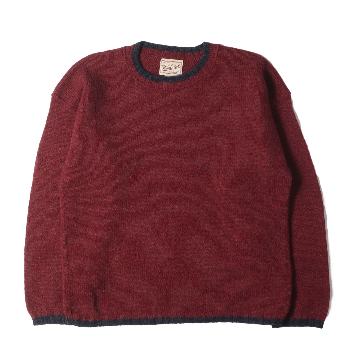 WoolRich ウールリッチ ニット サイズ:L / 90s ウールニット クルー 
