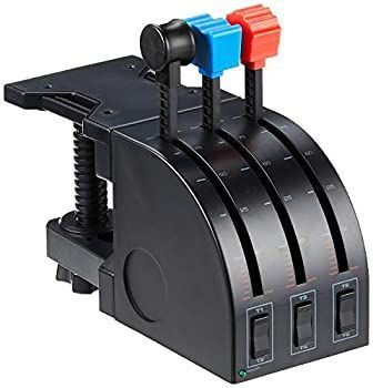 ロジテック フライトヨーク&スロットルクアドラントシュミレーション