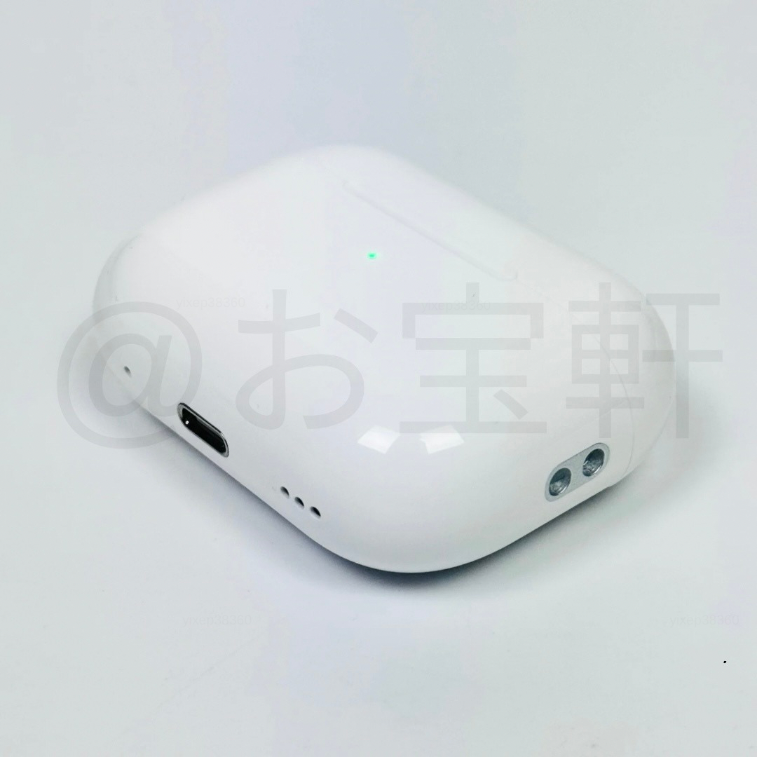 Pro (第2世代) Bluetooth 5.3 TWS ワイヤレスイヤホン 高品質 充電ケース付 Android PC iPad iPhone 8 X 11 12 13 14 15 適応 AirPods Pro 第二世代 互換品