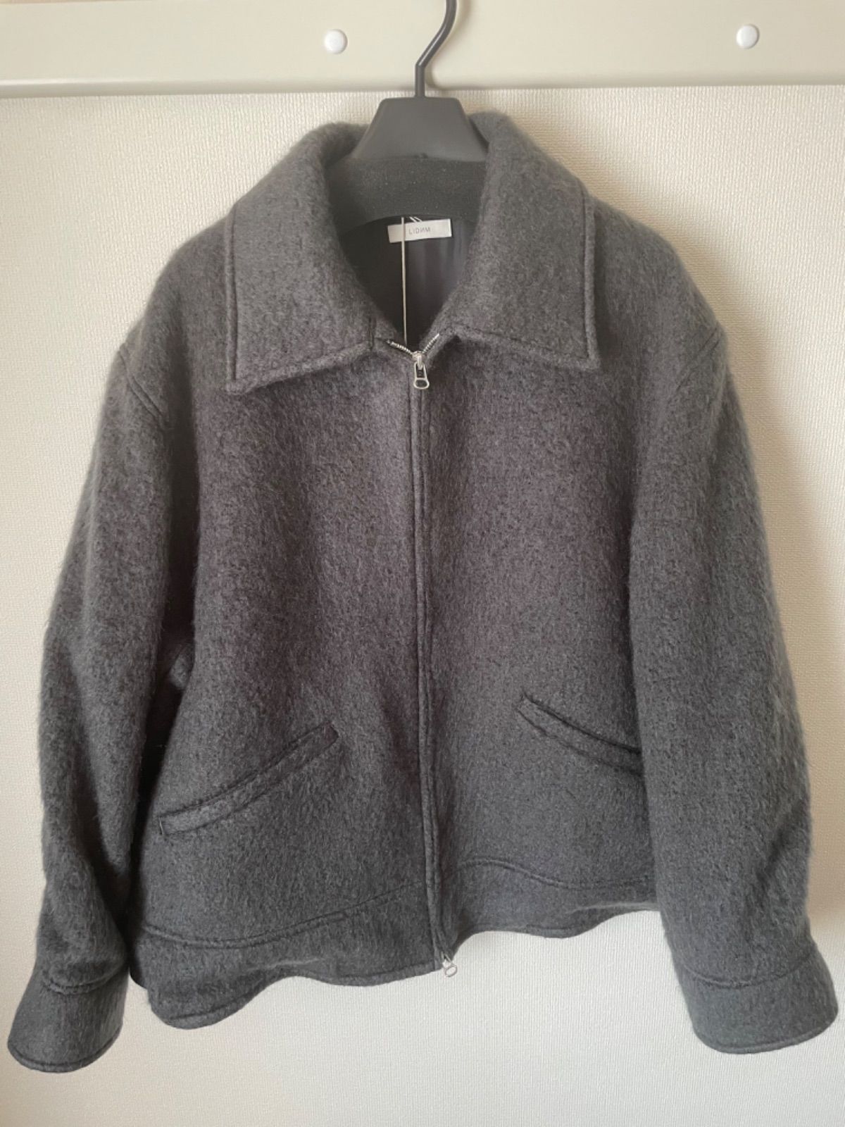 LIDNM リドム MOHAIR SHAGGY BLOUSON シャギーブルゾン LIDNM（リドム）の「MOHAIR SHAGGY BLOUSON（ブルゾン）」 - WEAR