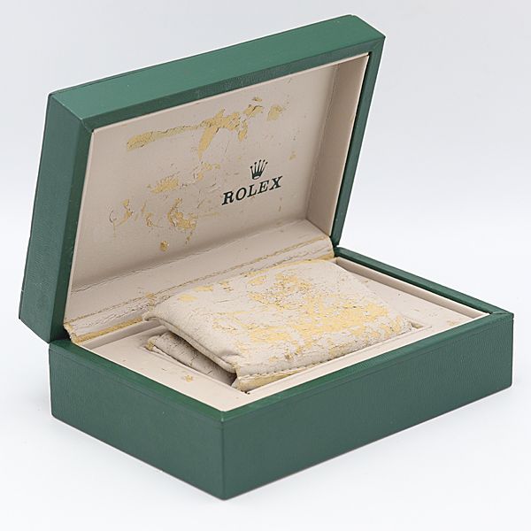 良品 ロレックス 空箱/BOX 腕時計用 グリーンカラー レディース/メンズ ロレックス グリーン 空箱 腕時計用 メンズ/レディース腕時計