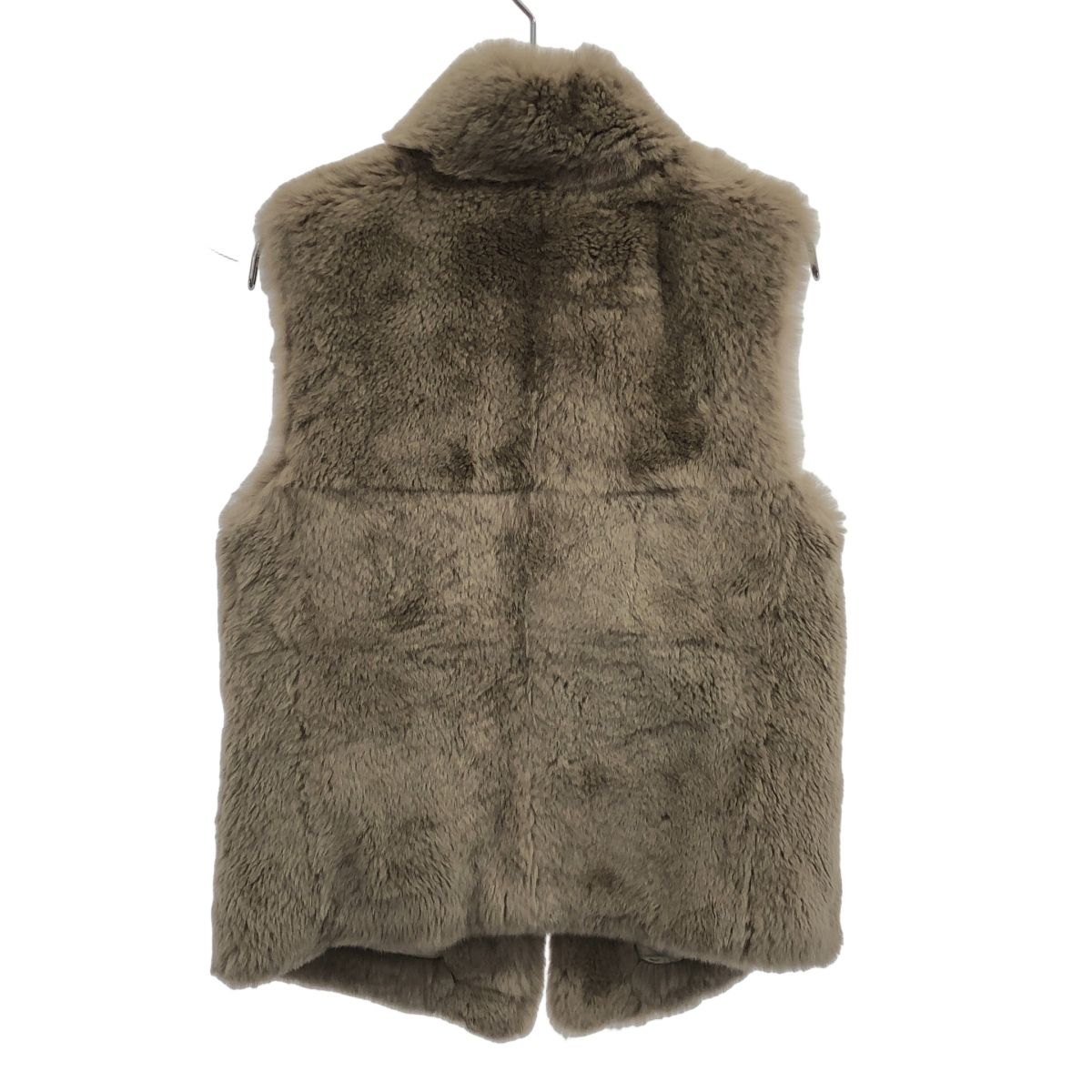 BALLSEY ボールジィ ラビットファーベスト 11-07-44-07001 ベージュ系