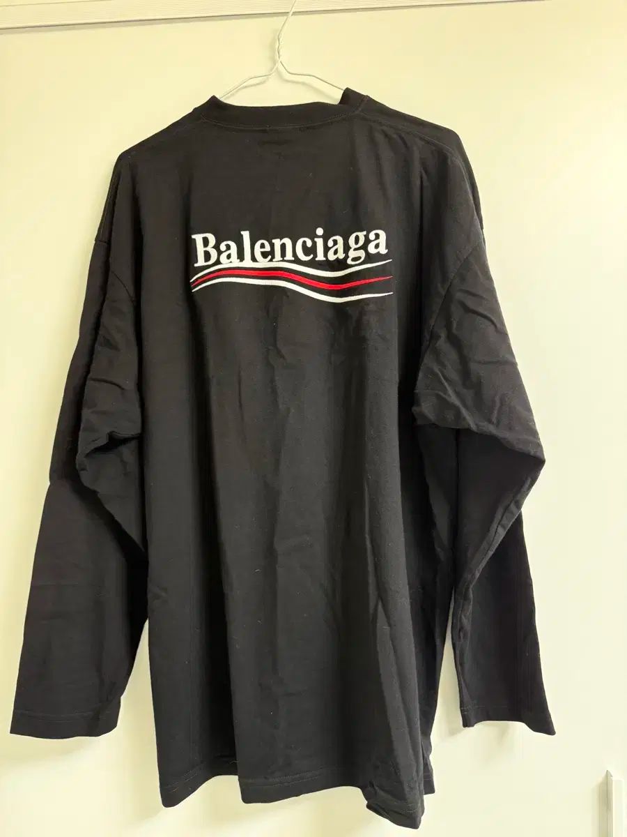 お歳暮・冬ギフト特集2025 ウェーブロゴ BALENCIAGA(バレンシアガ) 1 刺繡 ロング 長袖 トップス