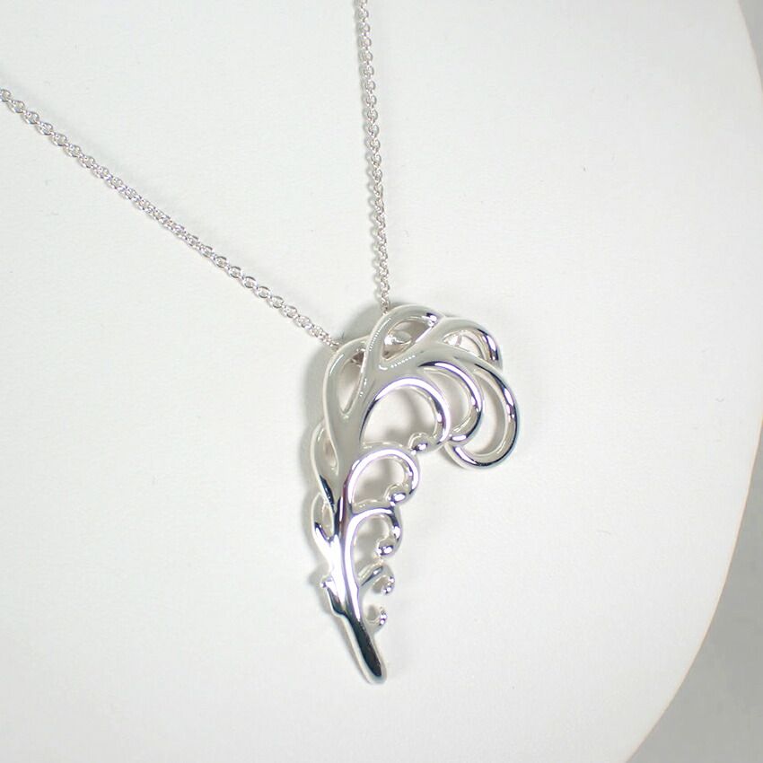 ティファニー 925 パロマ・ピカソ フェザー ネックレス//g508-54  