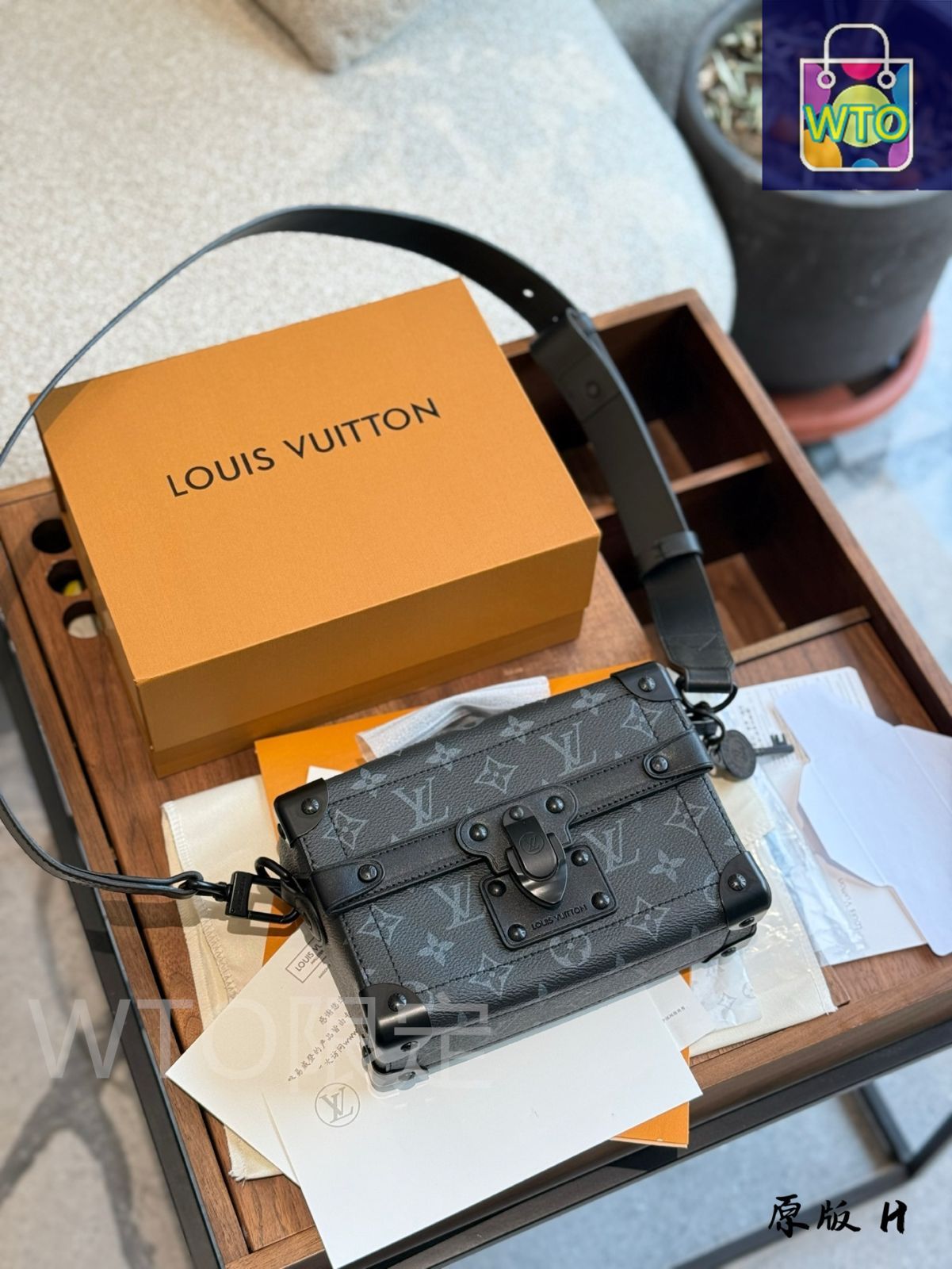 今日WTO】Louis Vuitton ルイ・ヴィトン ソウルトランクボックス