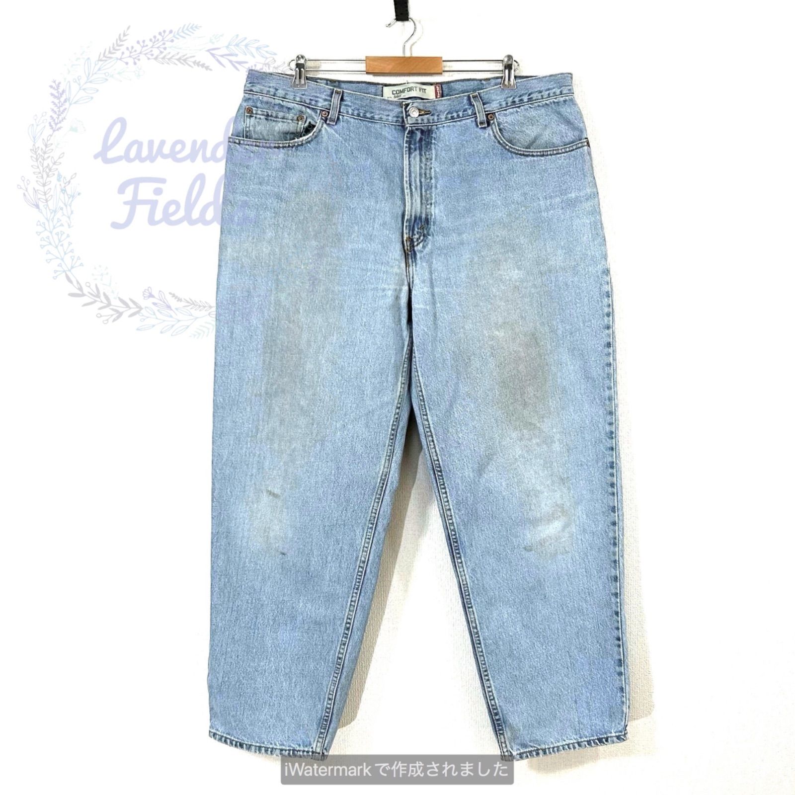 リーバイス560LEVI'Sデニムパンツw40大きいサイズバギーパッチ