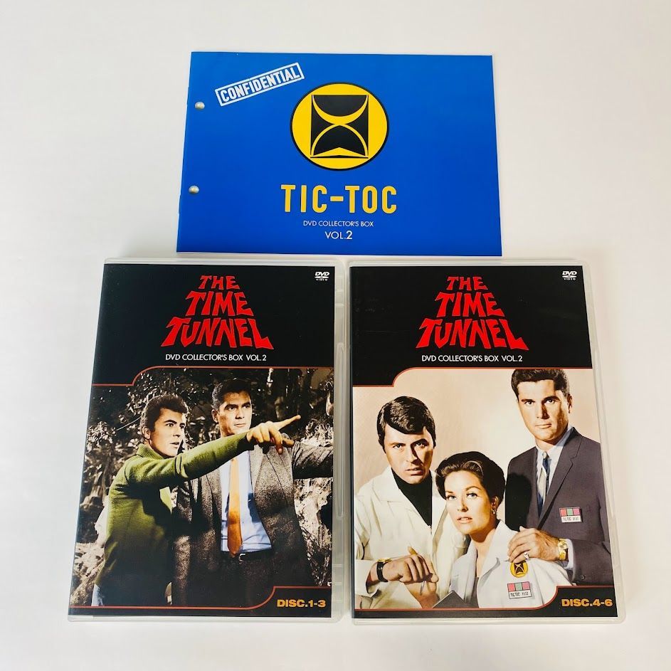 【DVD-BOX】タイム・トンネル DVD COLLECTOR'S BOX Vol.1 & Vol.2〈各6枚組〉