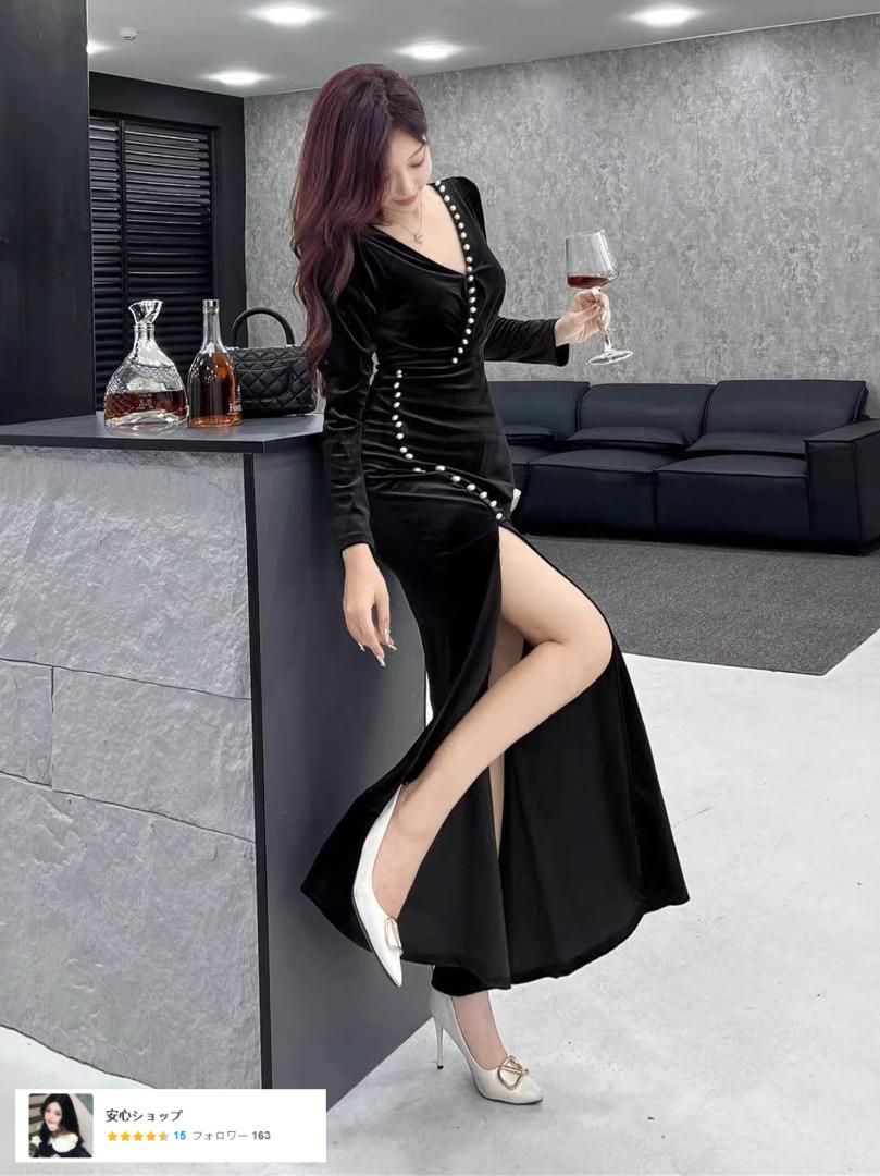 ❤️即日発送❤️DorryDoll チャコール オケージョンドレス Mサイズ