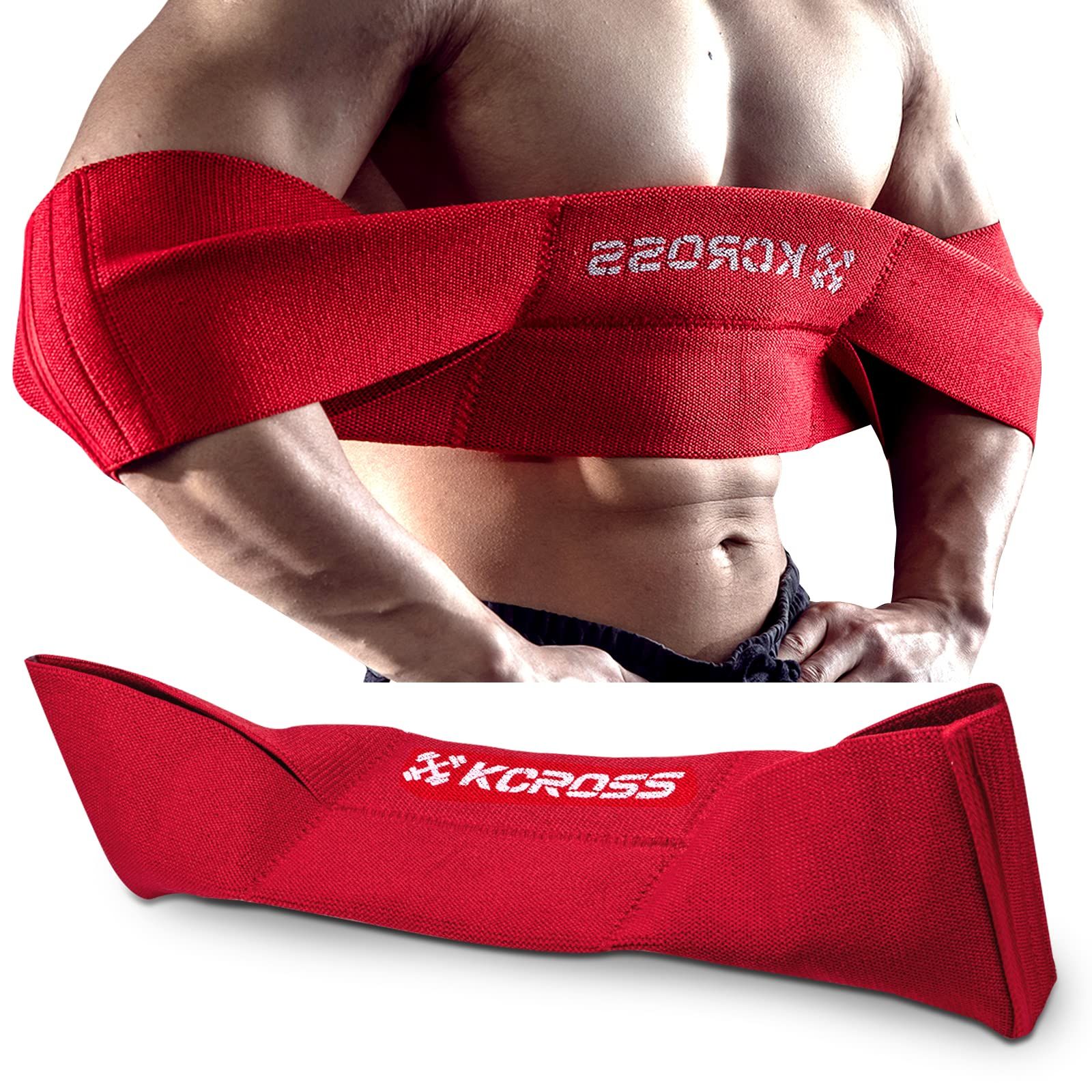 KCROSS ベンチプレスバンド 男女兼用 ウェイトリフティングベンチプレスバンド プッシュアップエクササイズベンチ クリムゾンフォース 180~240ポンド