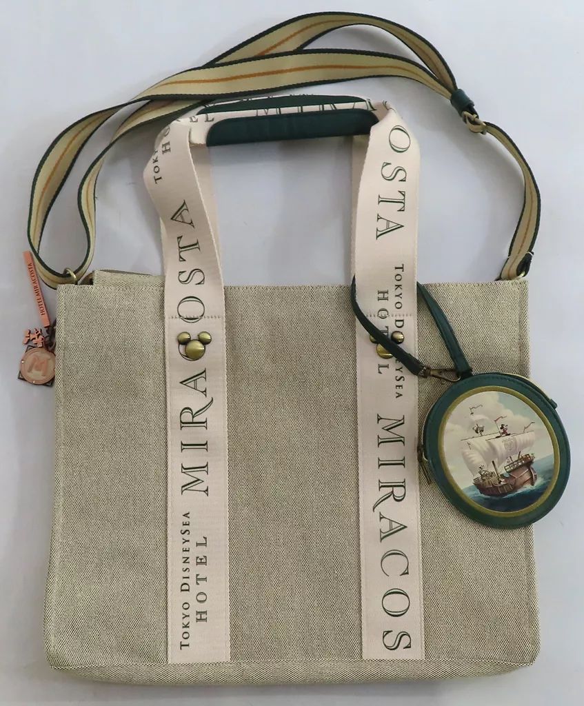 バッグ ミッキーマウス トートバッグ ポーチ＆コインケースセット ディズニー 東京ディズニーシー ホテルミラコスタ宿泊者