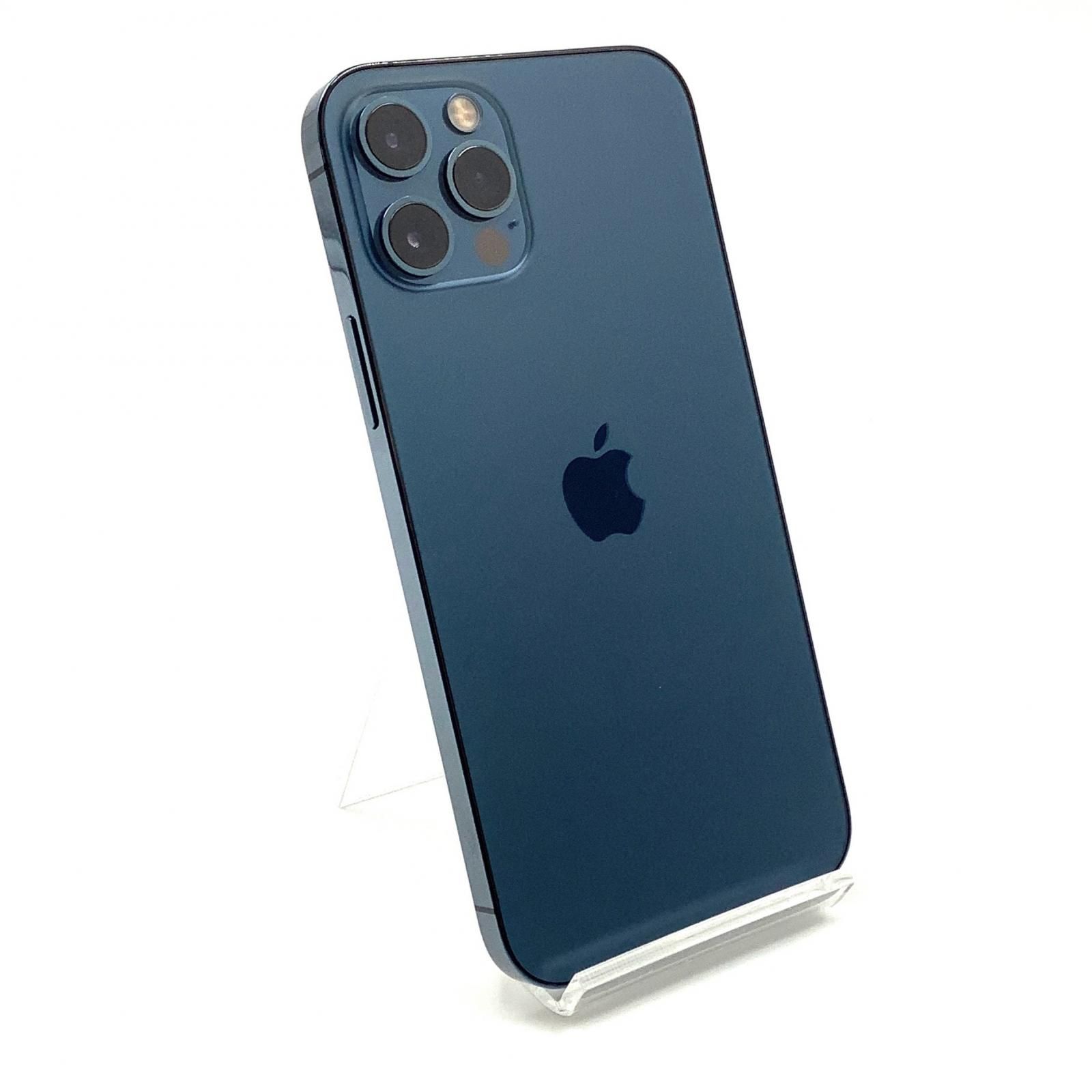 全額返金保証 最速発送 Apple iPhone 12 Pro 512GB パシフィックブルー docomo 白ロム 動作 済 91%