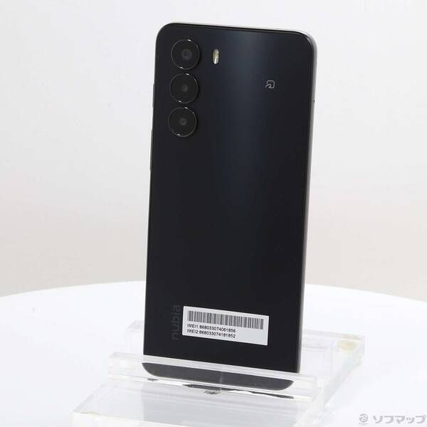 nubia S 5G ブラック 128GB 品〕 nubia S 5G 128GB ブラック A403ZT Y!mobile SIMフリー