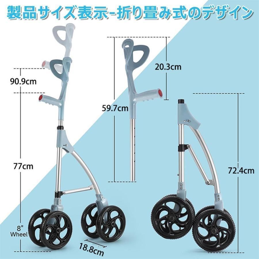 高齢者のための屋外散歩のための木製松葉杖マホガニー無垢材彫刻