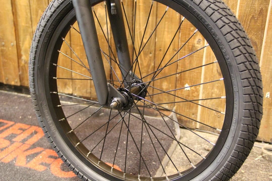 ジャイロ付きBMX STREET DURCUS ONE RAW 20.7 BLK