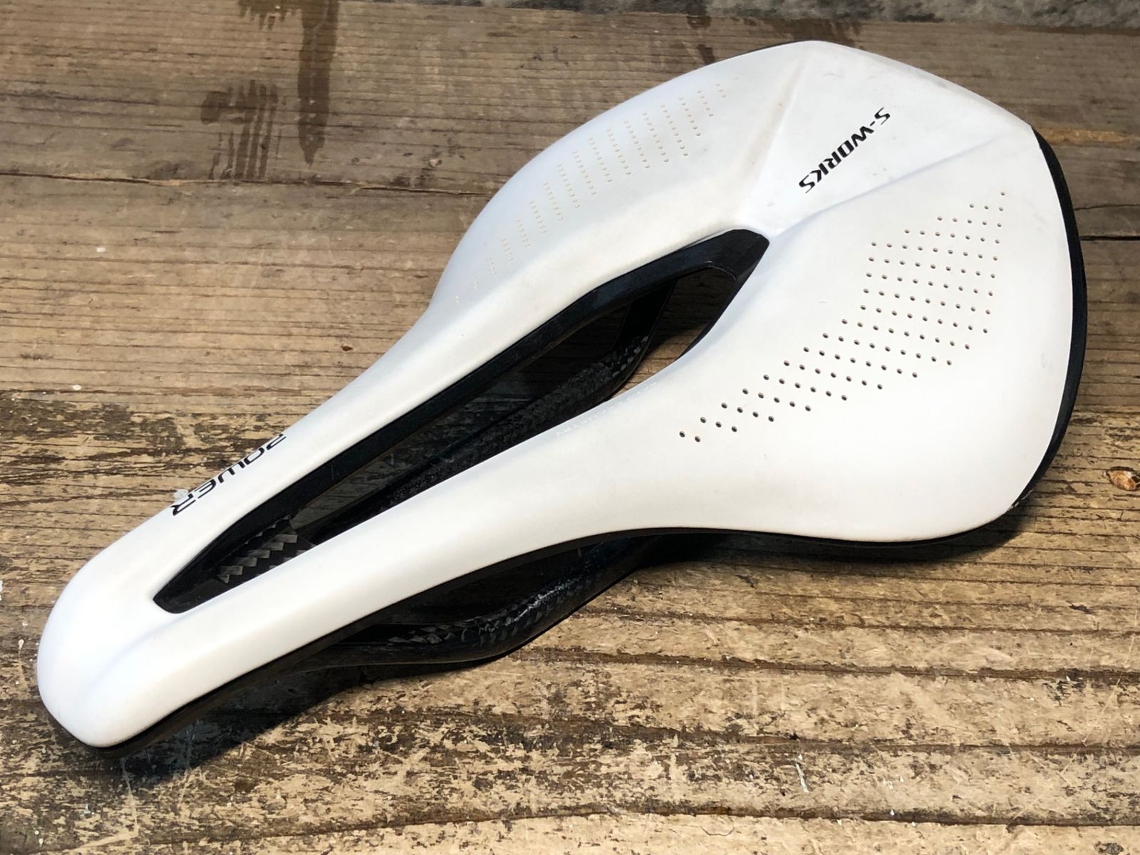超美品！希少！s-works power ホワイト エスワークス JC748 スペシャライズド SPECIALIZED S-WORKS POWER Saddle