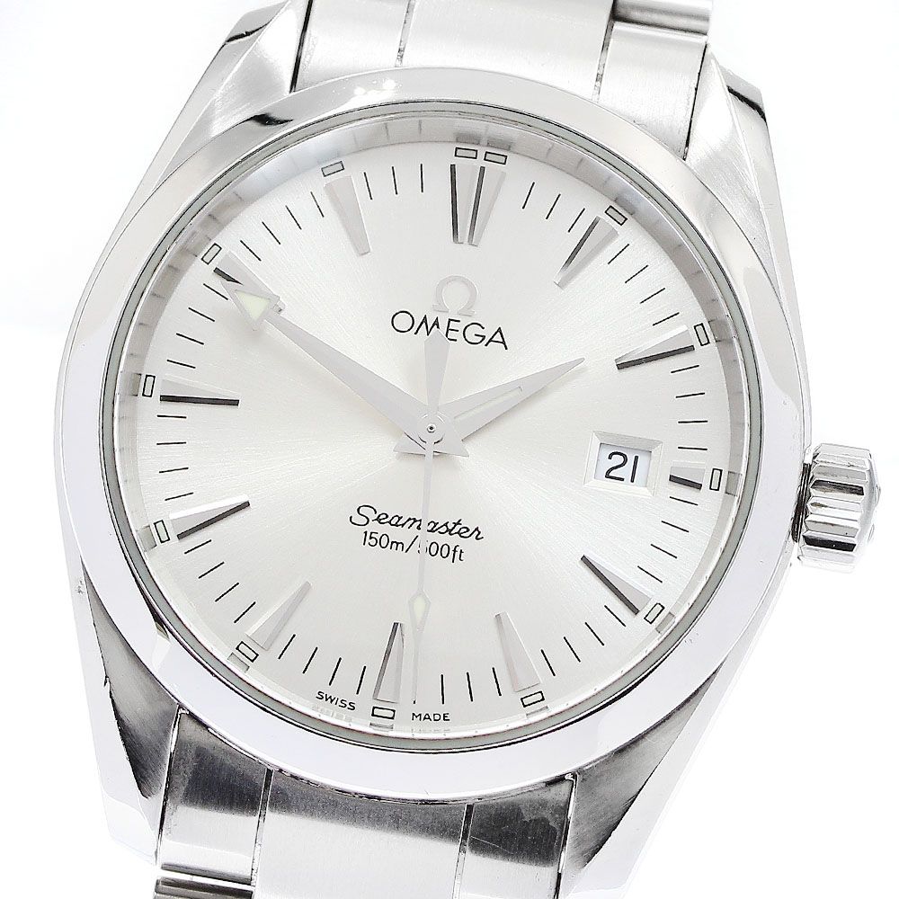 オメガ OMEGA 2518.30 シーマスター アクアテラ デイト クォーツ メンズ_905321