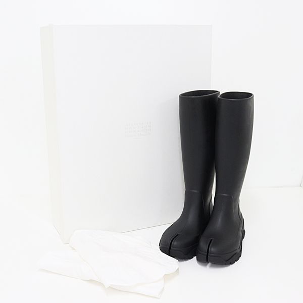 メゾンマルシェラ　タビ　ラバーブーツ 36 Maison Margiela（旧Maison Martin Margiela） - マルジェラ