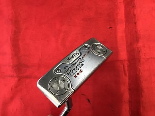 タイトリスト SCOTTY CAMERON select SQUAREBACK 2018 34インチ パター PT スチール フレックスその他 メンズ 男性用 右利き 右用 Cランク ゴルフクラブ