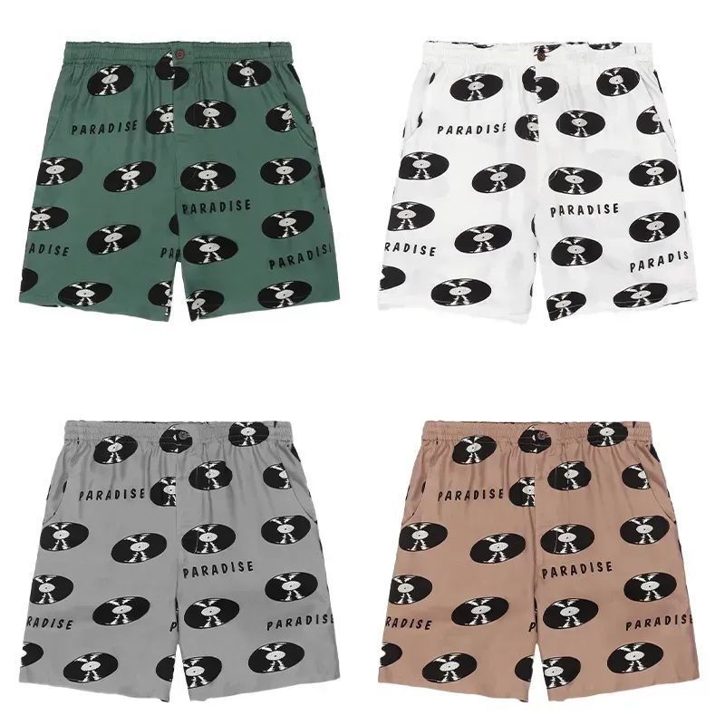 ワコマリアレコード柄ショートパンツ