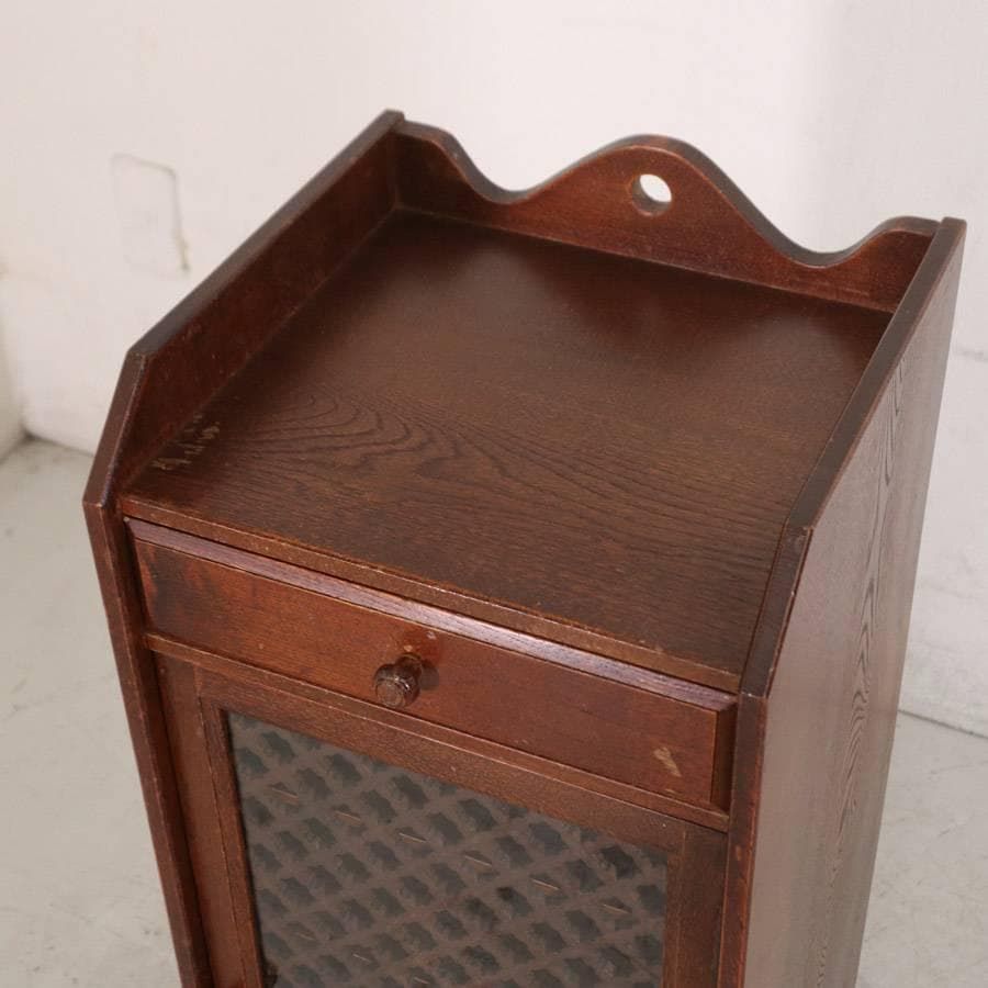 三越家具 カントリーハウス テレフォンスタンド オーク材 キャビネット 家具 270h12