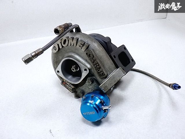 実動車外し TOMEI 東名 ARMS M8270 S13 S14 S15 シルビア RPS13 SR20DET タービン 過給機 1基 アクチュエーター 棚J-1